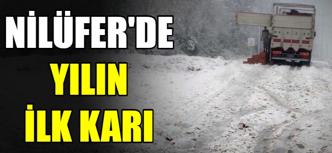 Nilüfer'de yılın ilk karı