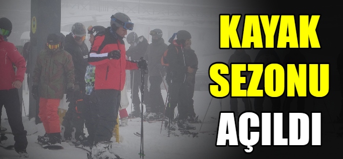 Uludağ'da kayak sezonu açıldı