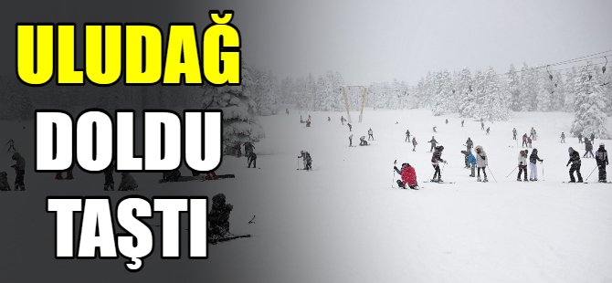 Uludağ'da kayak keyfi