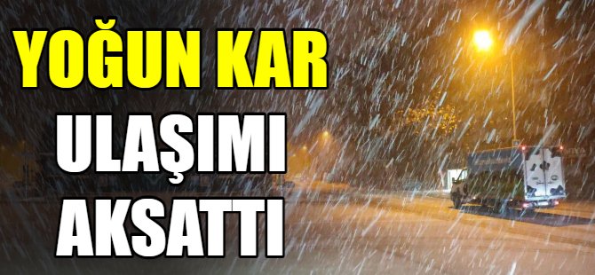 Bursa’da “kar çilesi”