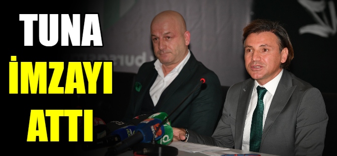 Bursaspor'da Tamer Tuna dönemi