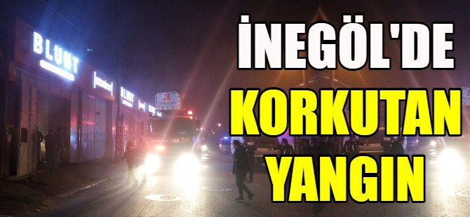Mobilya imalathanesinde yangın