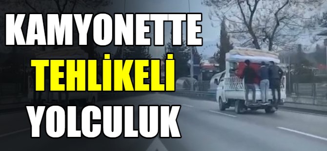 Bursa trafiğinde tehlikeli yolculuk