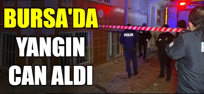 Bursa’da kahreden olay