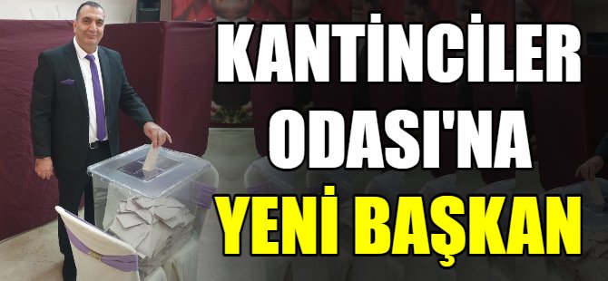 Kantinciler Odası'na yeni başkan