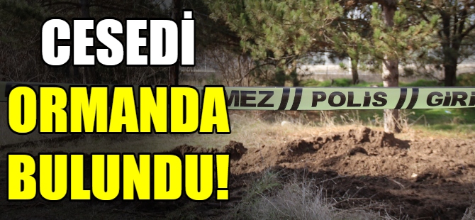 Cesedi ormanda bulundu
