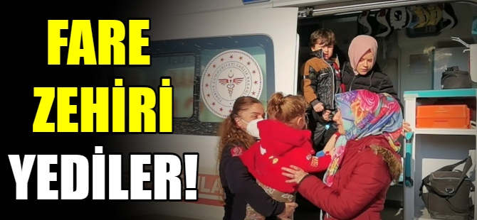 Fare zehiri yediler!