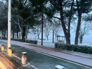 Kar, İznik gölüne umut oldu