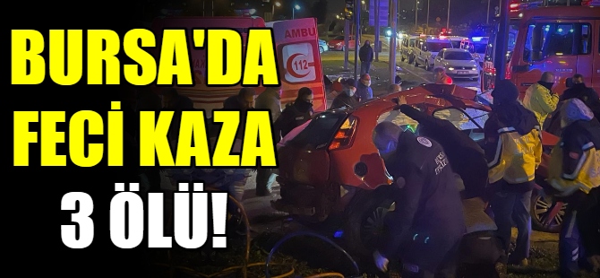 Bursa'da kırmızı ışık faciası
