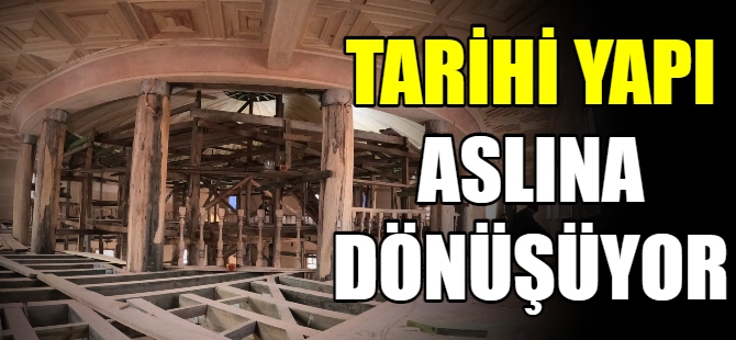 Mevlevihane’de çalışmalar hızlandı