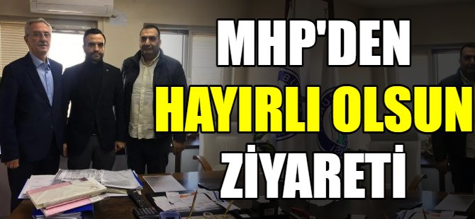 MHP'den kantincilere hayırlı olsun ziyareti