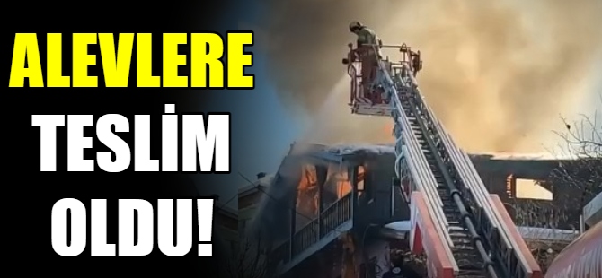Mahalle yangınları korku saçtı