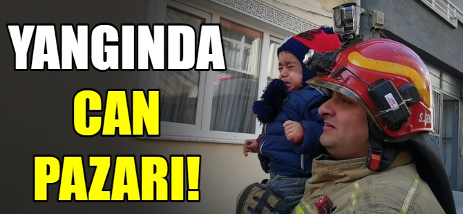 Yangında can pazarı!