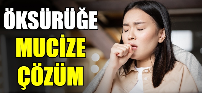 Öksürük için mucize çözüm