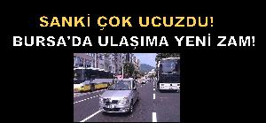 Bursalılara yeni yıl hediyesi