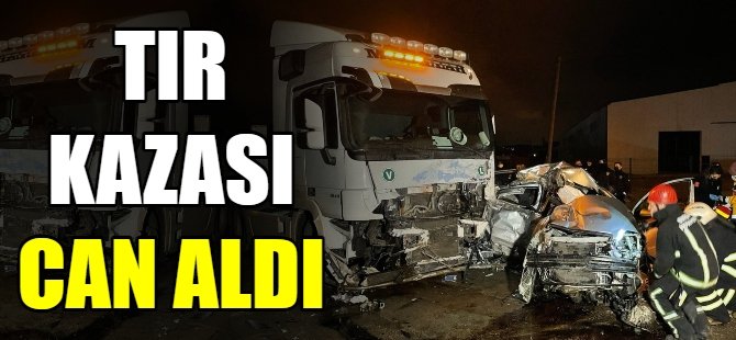 Bursa'da feci kaza can aldı