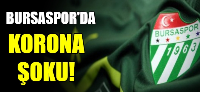 Bursaspor’da koronavirüs şoku