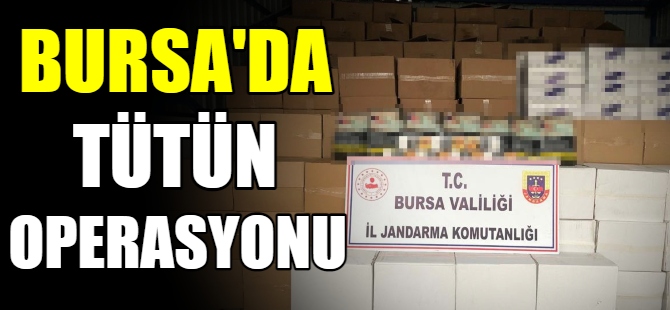 Jandarma'dan kaçakçılara suçüstü