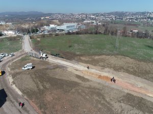 Nilüfer Mudanya yolu asfaltlanıyor