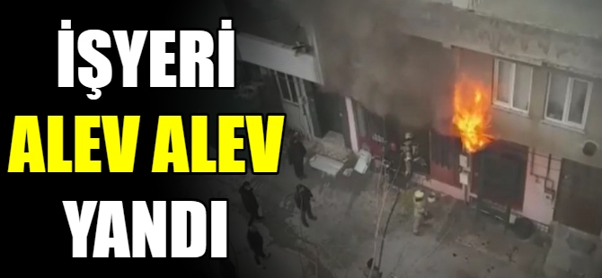 Bursa'da korkutan yangın