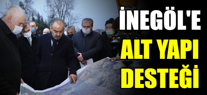 İnegöl altyapısı baştan sona yenileniyor