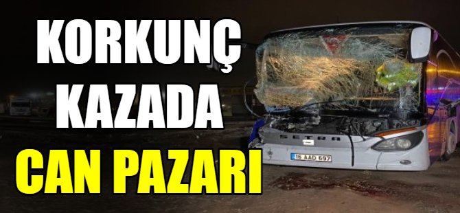Bursa'da kazada can pazarı