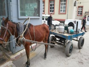 Bursa'da at arabasıyla hırsızlık