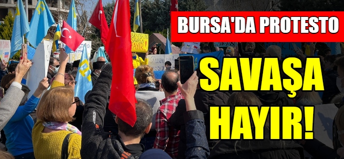 Bursa'da protesto
