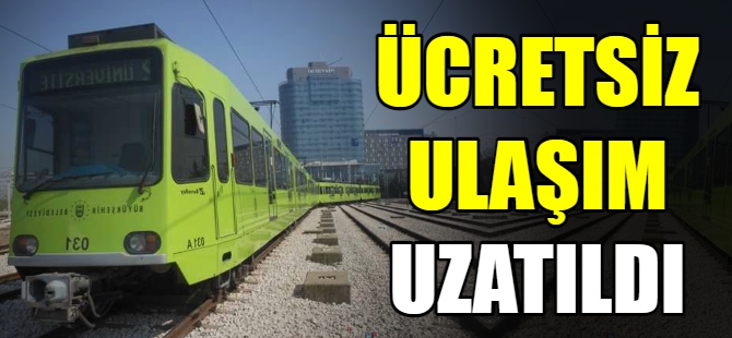 Sağlıkçılara ücretsiz ulaşıma devam