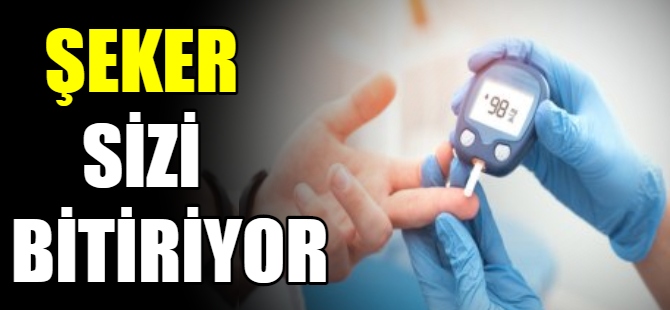 Şeker sizi bitiriyor!