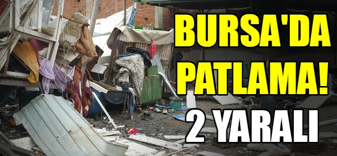 Hurda deposunda patlama