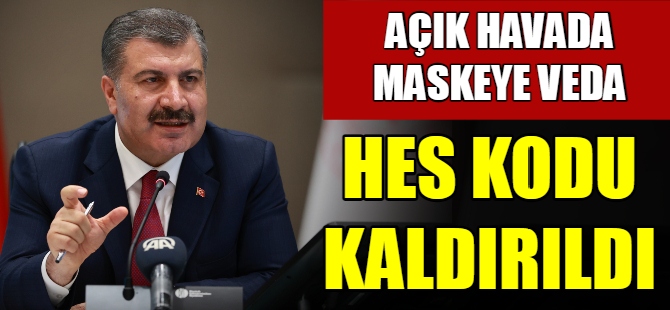 HES kodu uygulaması sona erdi
