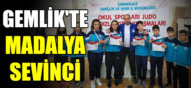 Gemlikli sporcuların sevinci