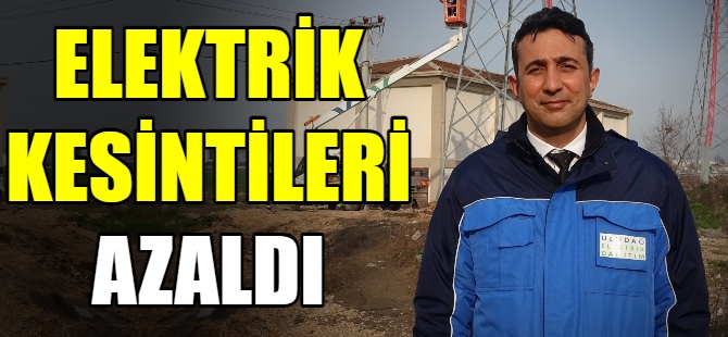 Elektrik kesintileri azaldı