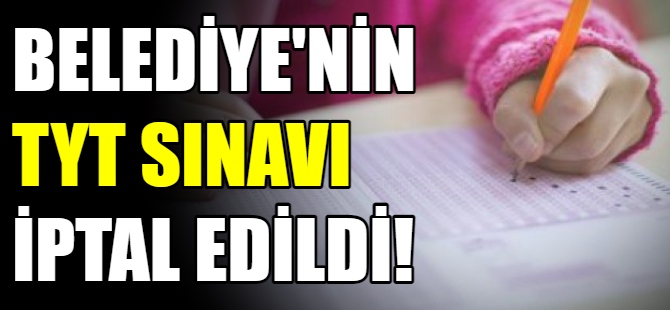 Sınava kar engeli