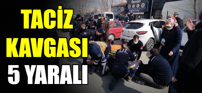 Taciz davasında ortalık karıştı