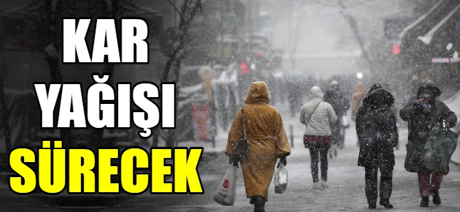 Bursa’da kar yağışı etkili oluyor