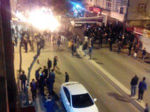 İstanbul'da halk otobüsüne molotoflu saldırı