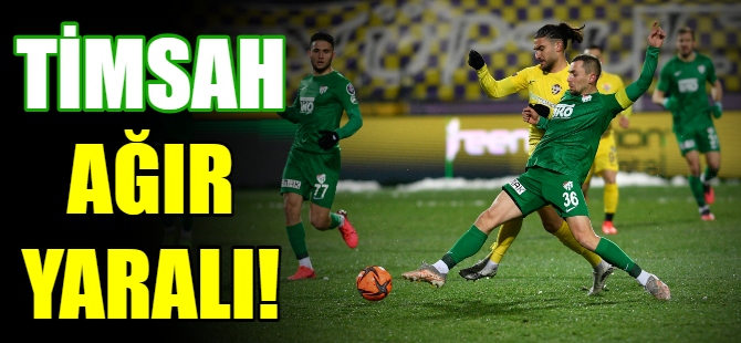 Bursaspor ağır yaralı