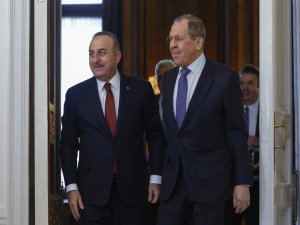 Çavuşoğlu Lavrov ile görüştü