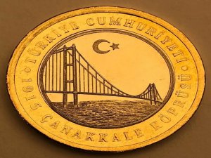 Çanakkale Köprüsü parası basıldı