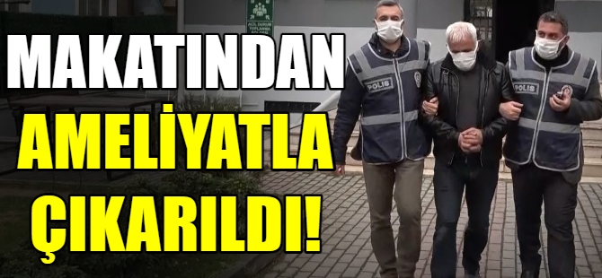 Makatından uyuşturucu çıktı!