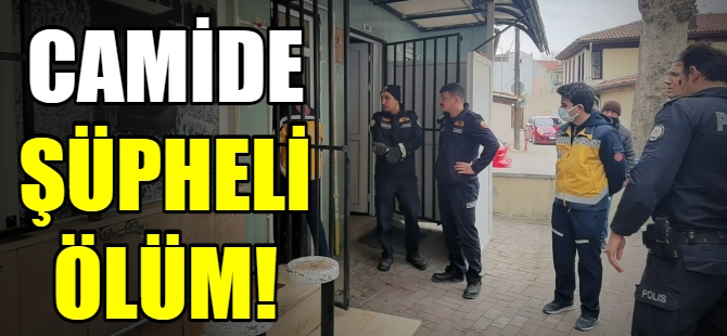 Cami görevlisi ölü bulundu