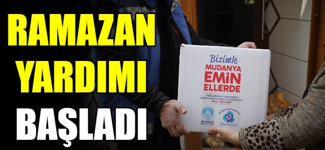 Mudanya Belediyesi'nden yardım paketi