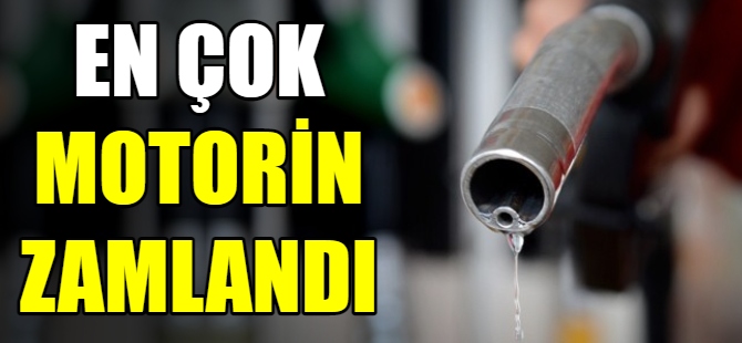 Mart'ta en çok motorinin fiyatı arttı