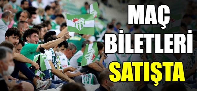 Maç biletleri satışta