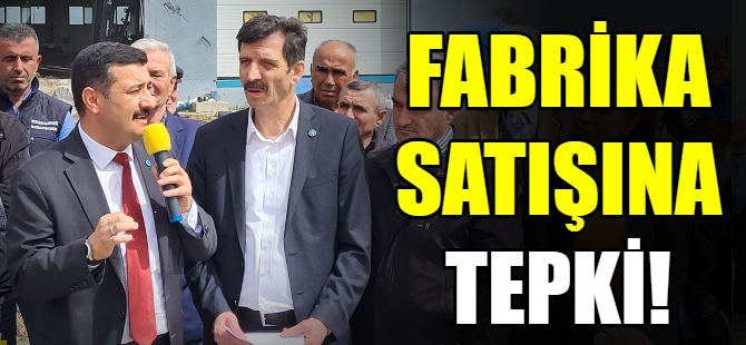 ''Milyonluk fabrikayı hurdacıya sattılar''