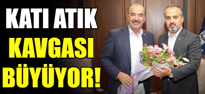 Katı atık kavgası büyüyor!