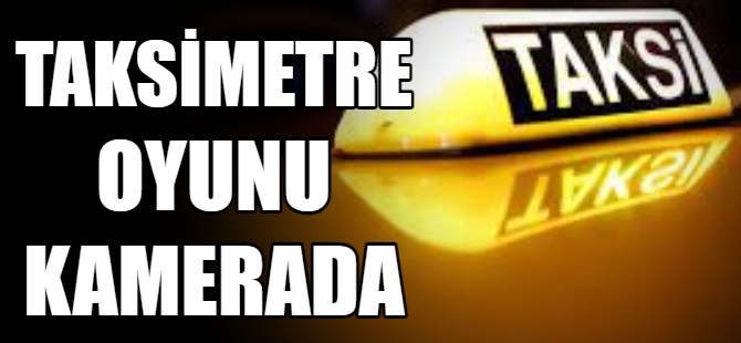 Yolcuya taksimetre şoku