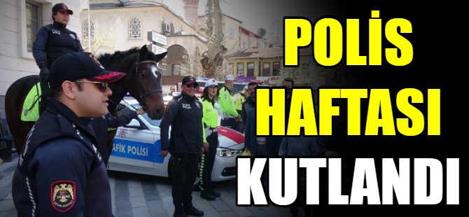 Polis haftası kutlandı